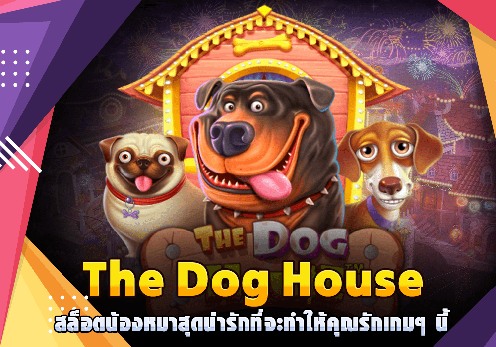 The Dog House สล็อตน้องหมาสุดน่ารักที่จะทำให้คุณรักเกมๆ นี้อย่างแน่นอน